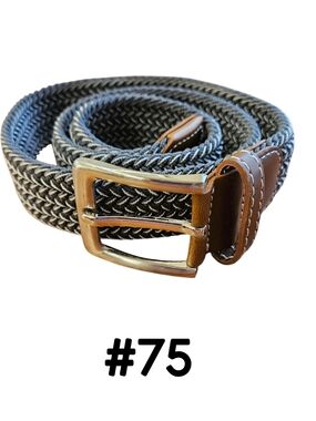 USG Women's Belt - Breezy Grey/White Stretch Belt 90cm